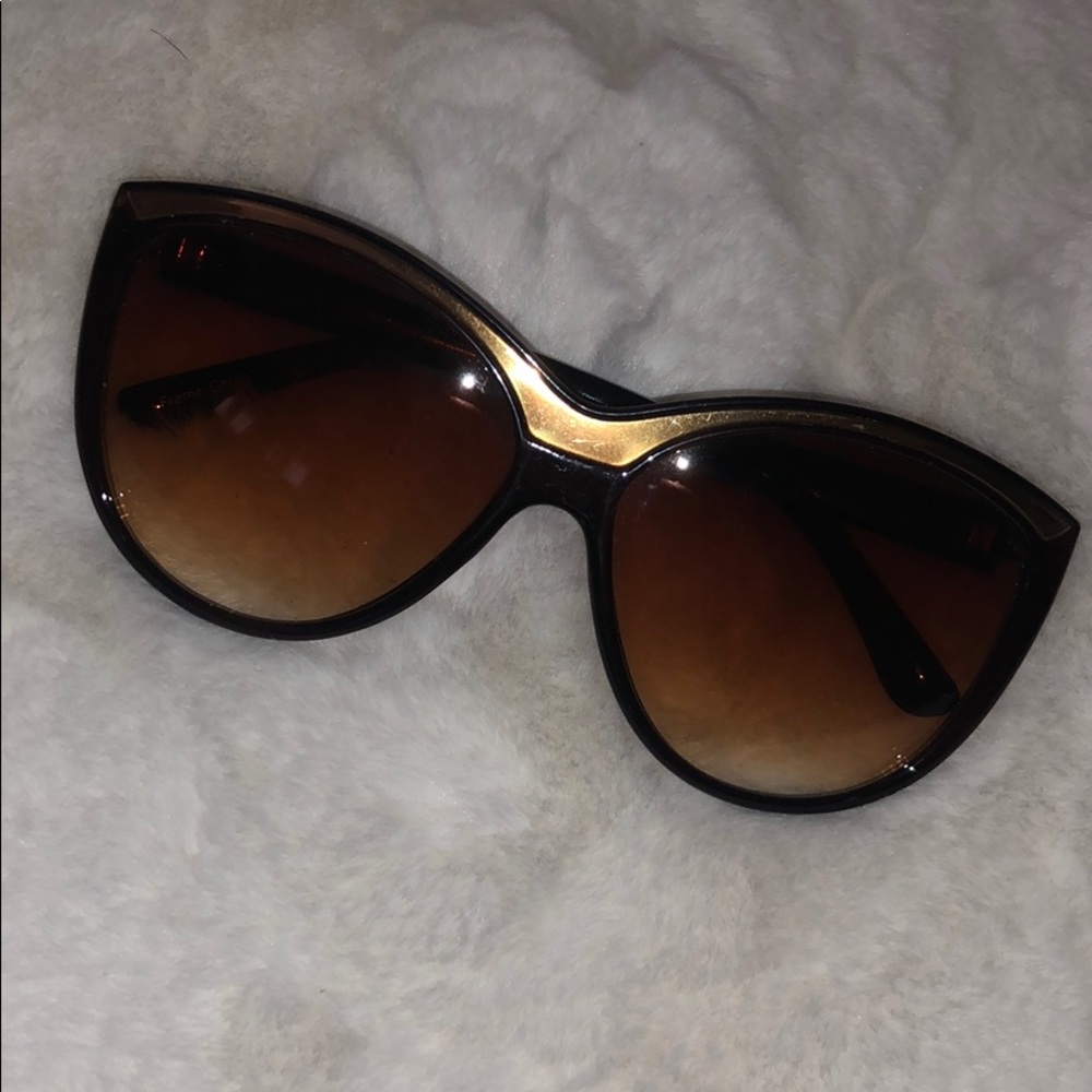 Brown Frame sunglasses